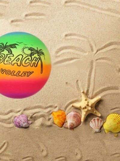 Kids Beach Ball – Soft Inflatable Volleyball | FitFuzion