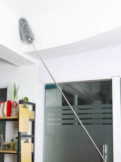 Microfiber Duster – 100-Inch Extendable Handle | Velvet Wipe