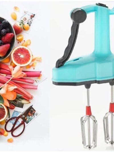 Hand Blender – Power-Free Jumbo Stainless Steel | Quickslice