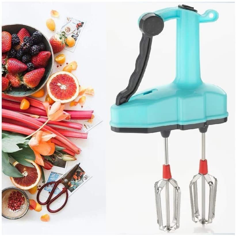 Hand Blender – Power-Free Jumbo Stainless Steel | Quickslice