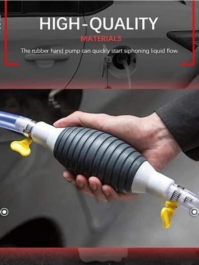Fuel Transfer Pump – Portable Manual Siphon Kit for Liquids