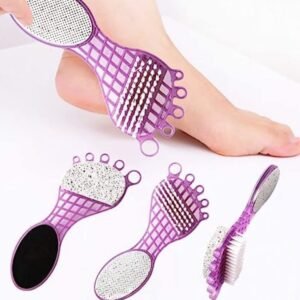4-in-1 Pedicure Tool – Pumice & Emery File for Smooth Feet | VelvaBloom