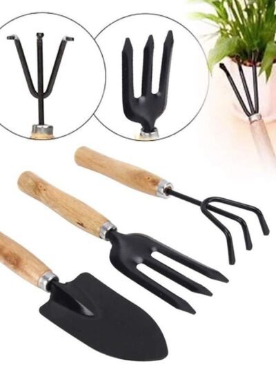 Gardening Tools Set – 3pc Hand Tools for Home Garden | XcelCraft