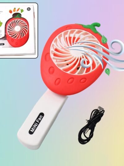 Handheld Mini Fan – Portable, Foldable, USB Operated Cooling
