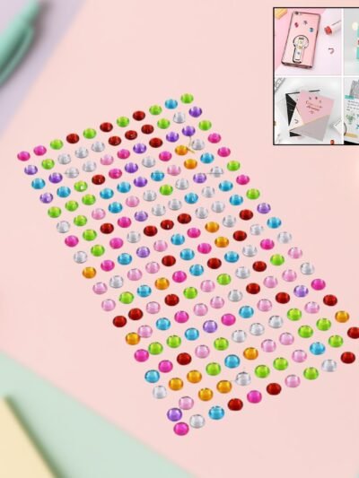 Self Adhesive Crystal Stickers – Multi-Size & Shaped | Craftily