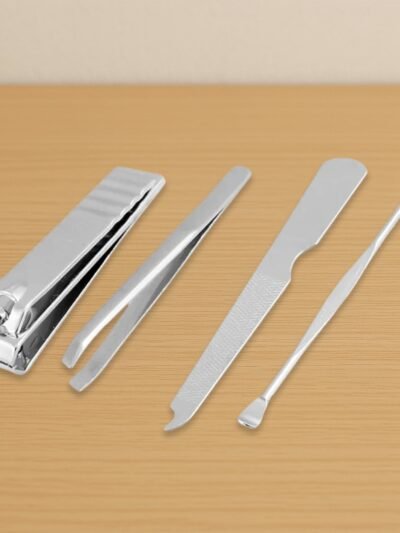 Nail Clipper Kit – Stainless Steel 4-in-1 Manicure Set | Velvet Wellness