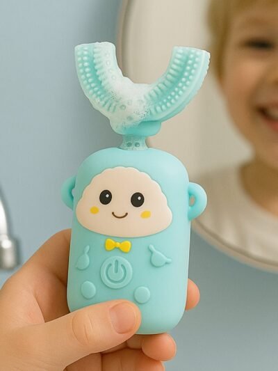 Kids Electric Toothbrush – U-Shaped, Light & Music | MintGuard