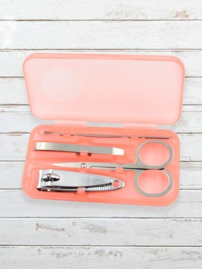 Nail Clipper Set – Stainless Steel 4-Pc Travel Manicure Kit | AuriGlam