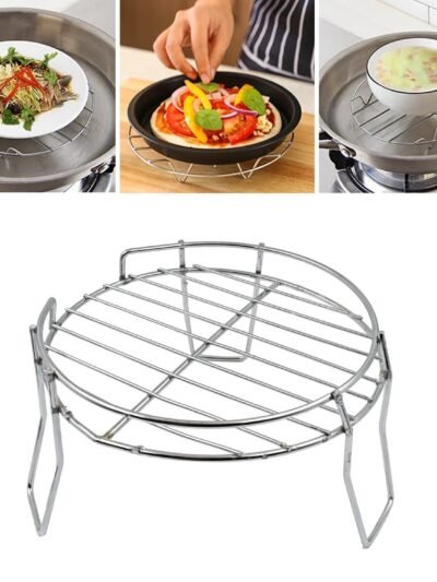 Stainless Steel Pot Stand – 3 Legged Matka Holder | Styleva