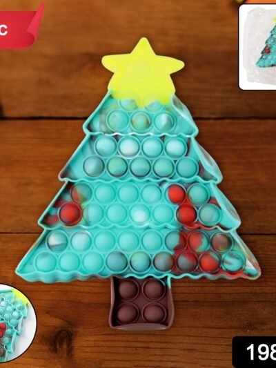 Silicone Pop It Fidget Toy – Premium Tree Shape Stress Relief