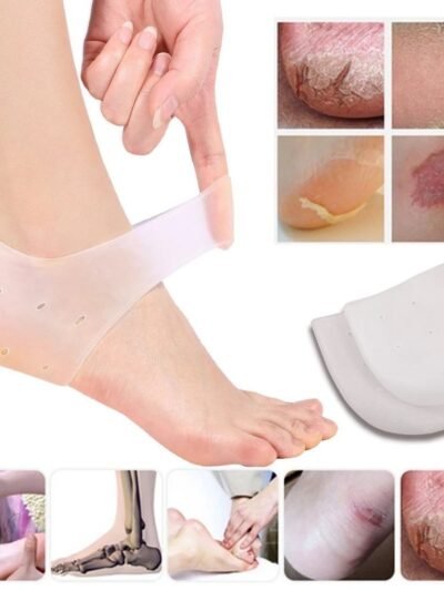 Silicone Gel Heel Socks – Dry Cracked Heel Repair | GlowForm