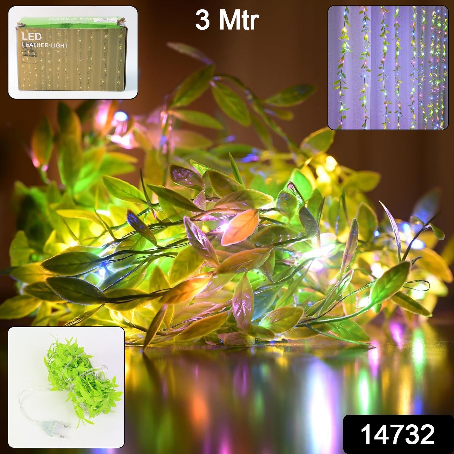LED Leaf String Light – Nature-Inspired Decorative Lighting