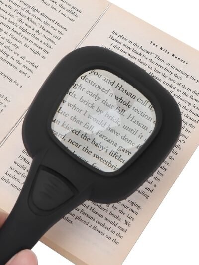 LED Magnifying Glass – 6-LED Lighted for Reading | worko