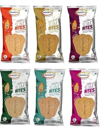 Wheat Khakhra Combo Pack – 6 Flavors Healthy Snack | Maniarrs