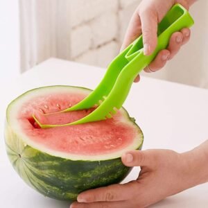 Watermelon Cutter Slicer – Easy Plastic Fruit Tool | Quickslice