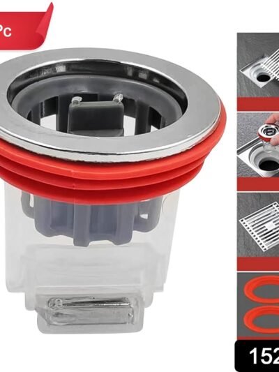 Odour Proof Floor Drain – Magnetic Valve for Fresh Bathrooms