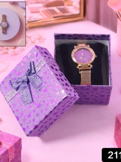 Ladies Analog Wrist Watch – Lightweight Stylish Gift Box