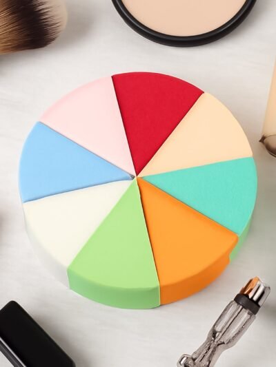 Triangle Makeup Sponge � 8 Pcs Set for Flawless Blending | BeautyBare