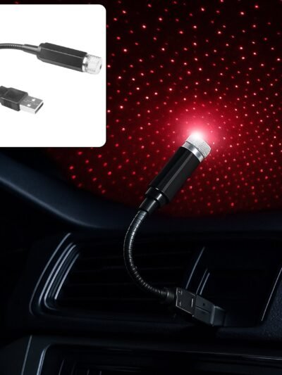USB Star Projector – Romantic Car & Home Galaxy Light |