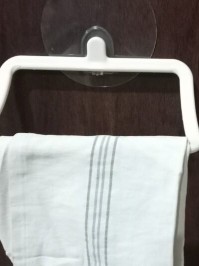 Self-Adhesive Towel Holder – No-Drill Wall Mount | XcelCraft