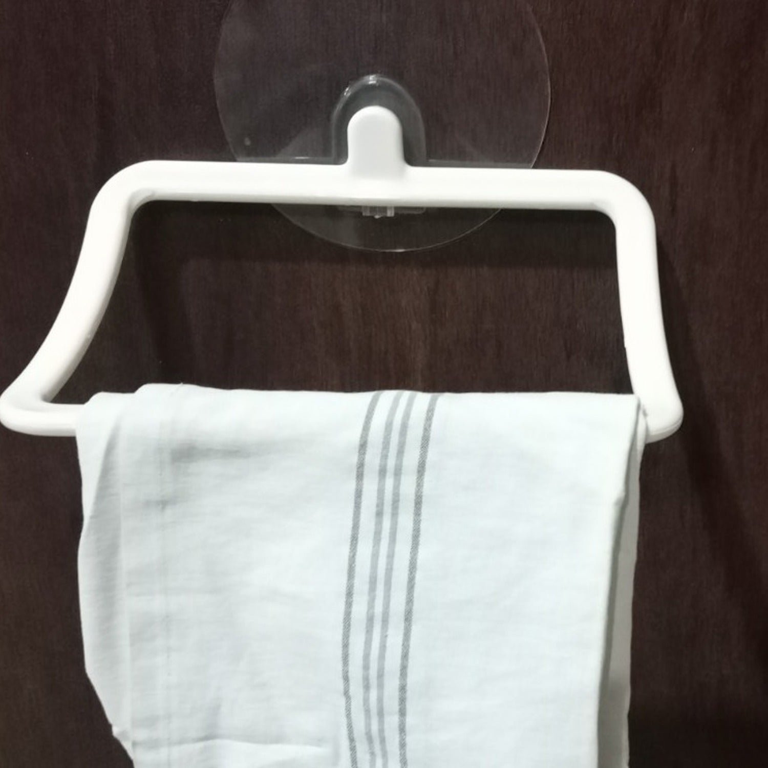 Self-Adhesive Towel Holder – No-Drill Wall Mount | XcelCraft