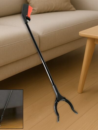 Trash Picker Tool – Extra Long with Rotating Grip | Velvet Wipe