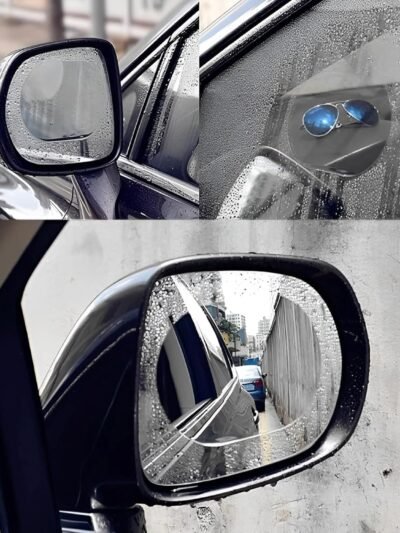 Anti-Fog Rearview Mirror Film – HD Clear Protective Sticker