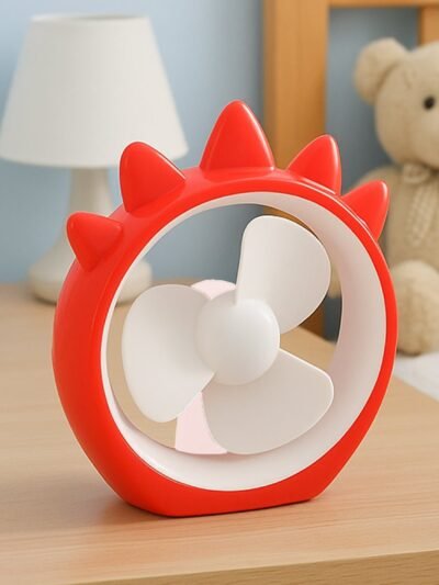 Mini USB Rechargeable Desktop Fan � Compact & Quiet Cooling