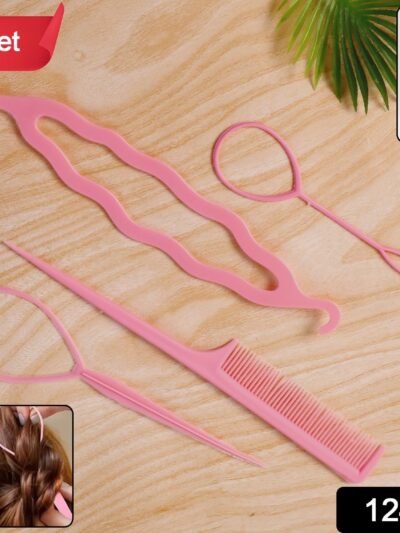 Hair Styling Tool Set – Easy & Gentle Braiding & Ponytails