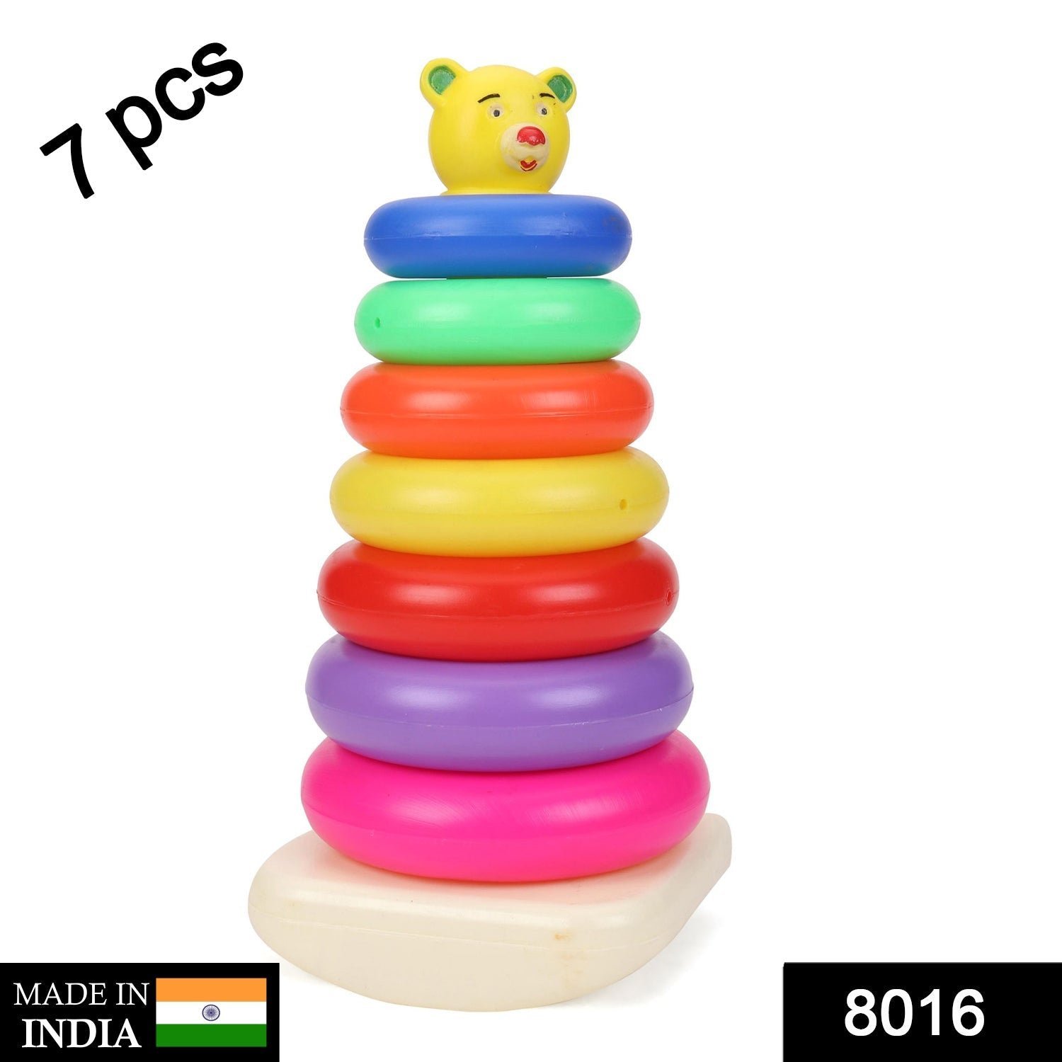 Kids Stacking Rings – Jumbo Teddy Bear Educational Toy | Little Learners