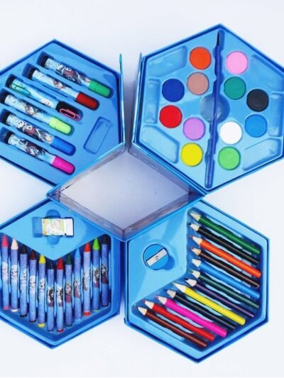 Kids Art Set 46 Pcs – Drawing & Colouring Kit |