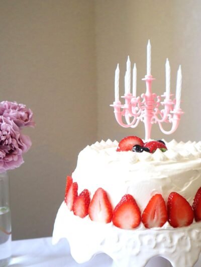 Luxury Birthday Candles – Elegant Cake Topper Set | Styleva
