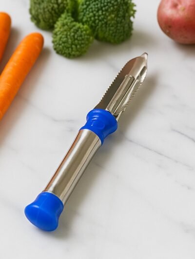 Stainless Steel Vegetable Peeler – 2-in-1 Dual Blade | Indo Glow