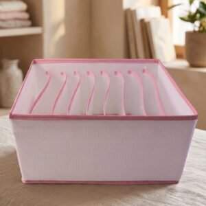Clothes Storage Organizer � Foldable, Space-Saving & Durable Fabric