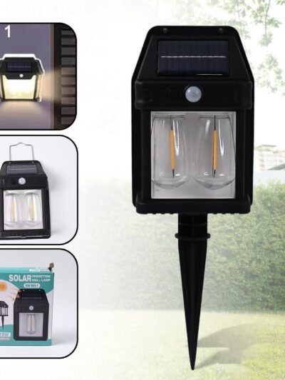 18W Solar Wall Double Light – Motion Sensor & Dual Modes