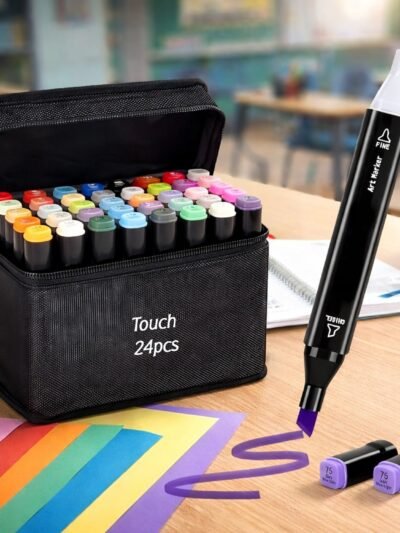 Sketch Marker Set – Vibrant dual-tip markers for artists