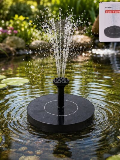 Solar Water Fountain Pump � Eco-Friendly Garden Water Feature