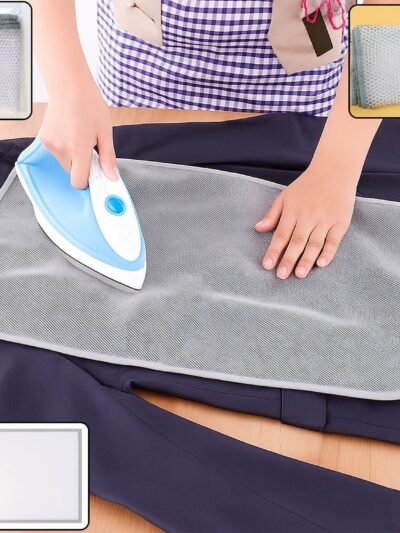 Heat-Resistant Ironing Mesh Press Cloth – 65x40 cm Protective Net