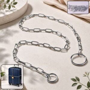 Heavy Duty Steel Luggage Lock Chain � 67 Inch Anti-Theft Travel Security