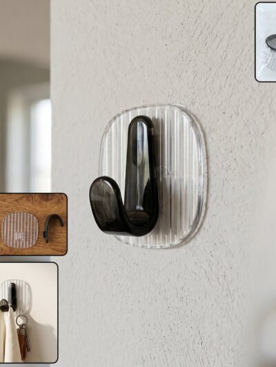 Multipurpose Self Adhesive Wall Hook � Strong & Waterproof for Easy Home Organization