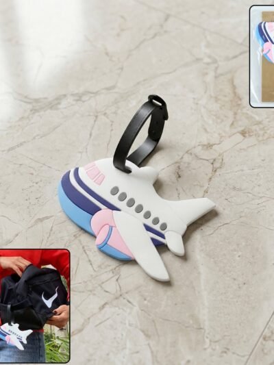 Luggage Tag – Unique Airplane Shape for Easy Identification