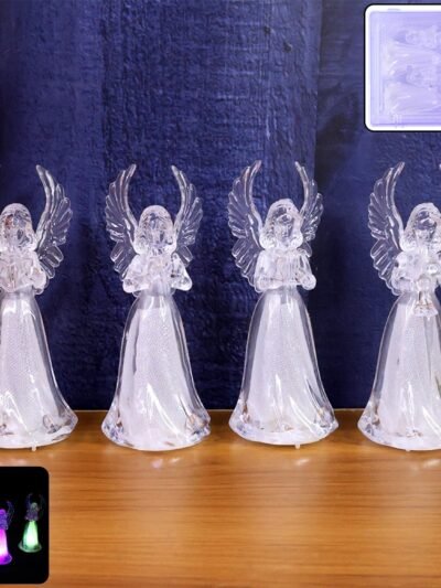 LED Angel Decorative Lights – Multicolor Battery Operated Set