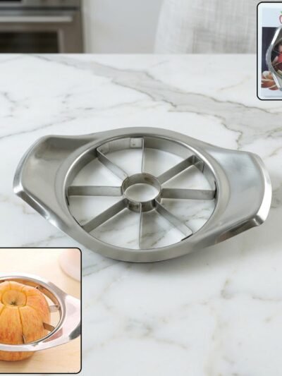 Heavy Duty Stainless Steel Apple Cutter & Slicer – Effortless & Precise