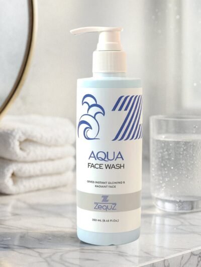Hydrating Aqua Face Wash – Gentle Daily Moisturizing Cleanser 250ml