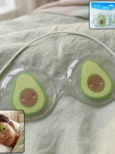 Reusable Eye Cooling Gel Mask – Stress Relief & Dark Circles Care