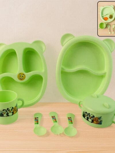 Kids Feeding Dinner Set – 8-Piece BPA-Free Toddler Meal Kit