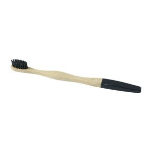 Bamboo Toothbrush – Eco-Friendly & Soft Charcoal Bristles