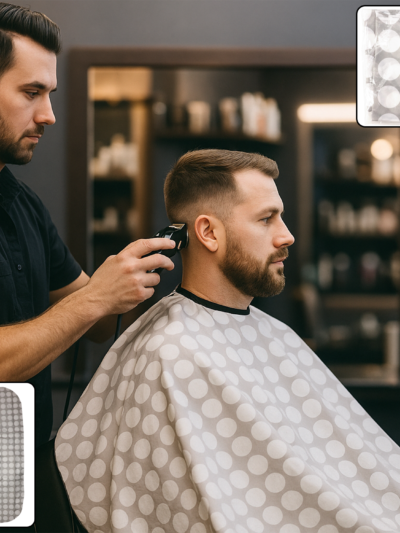 Hair Cutting Cape – Lightweight Waterproof Barber Gown