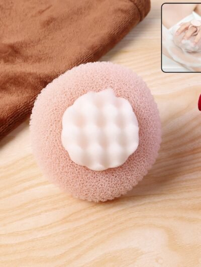 Soft Exfoliating Bath Scrubber – Gentle Foam Grip for Smooth Skin