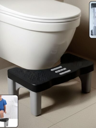 Portable Toilet Potty Stool – Ergonomic Foot Rest for Comfort
